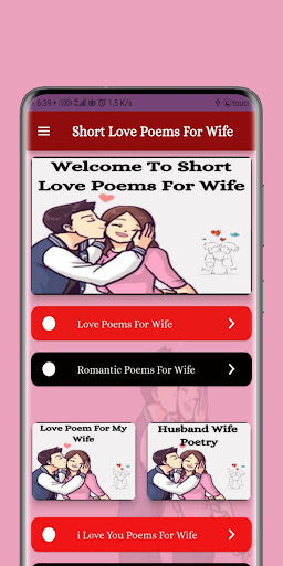 Short Love Poems For Wife