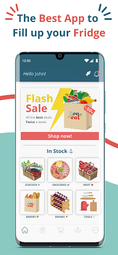 Android application BON-EAT-O screenshort