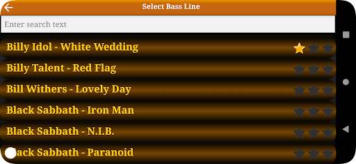 Bass Guitar Tutor Screen 2