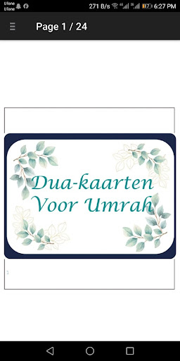 Dutch Umrah Dua Nederlands Screen 2