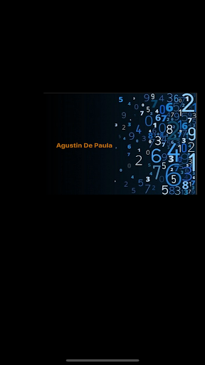 Android application Agustin De Paula screenshort