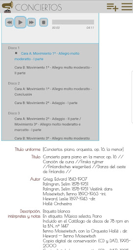 GRABACIONES SONORAS Biblioteca Screen 3
