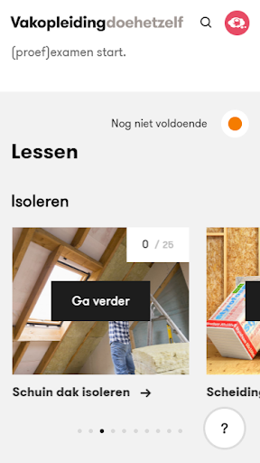 Vakopleiding DoeHetZelf Screen 3