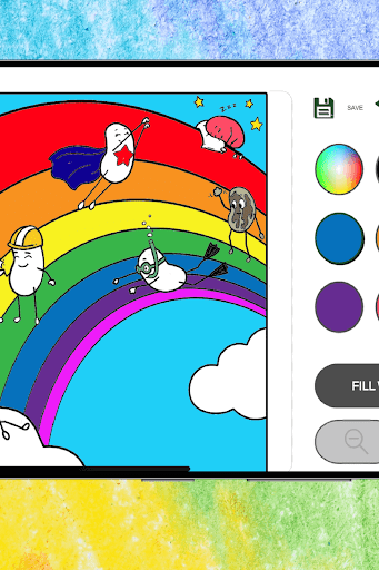 All About Beans – Coloring App Screen 2