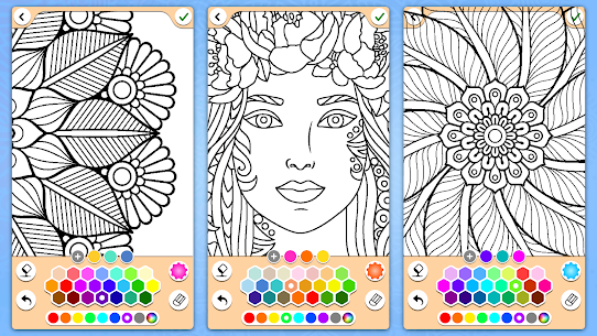 Mandala Coloring Pages v17.1.2 MOD APK (Unlimited Money) Free For Android 8