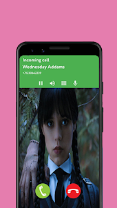 Wednesday Addams Fake Call