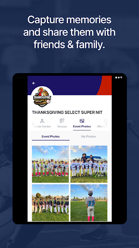 Screenshot of USSSA
