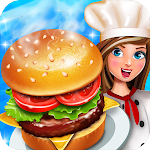 Cover Image of Unduh Kafe Penyajian Burger: Game Makanan  APK