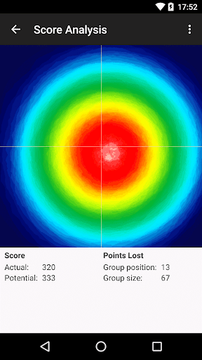 Screenshot of TargetScan ISSF Pistol & Rifle