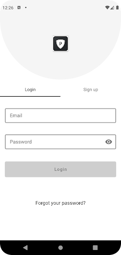 Android application PROFITNESS screenshort
