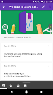 Science Journal Screenshot