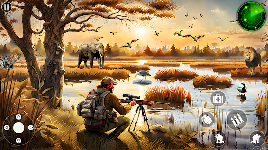Wild Animal Shooting Games 3D