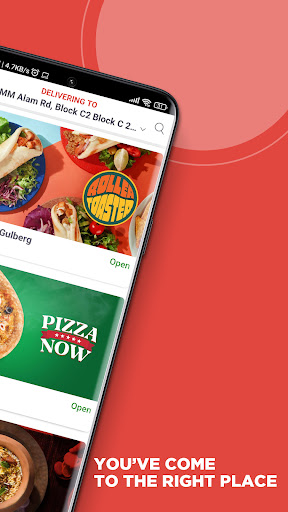 Byte - Online Food Delivery Screen 2