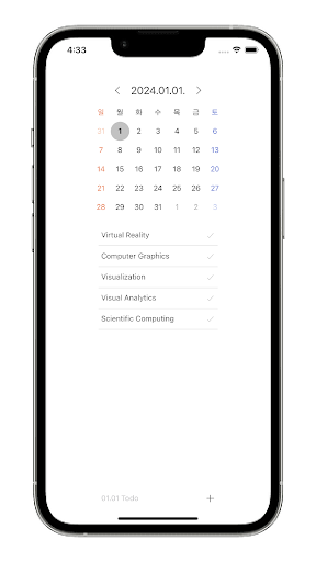 Simple Study Planner Screen 2