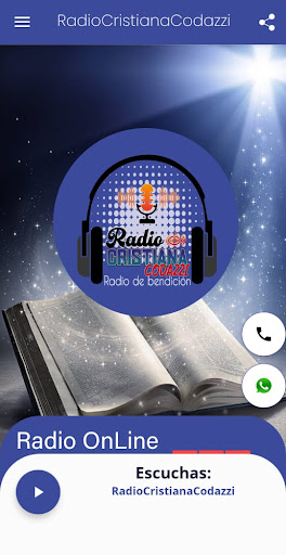 Android application Radio Cristiana Codazzi screenshort