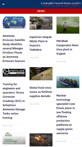 Android application UreaKnowHow News screenshort
