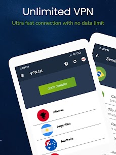 VPN.Lat: Unlimited and Secure MOD APK (Pro Unlocked) 15