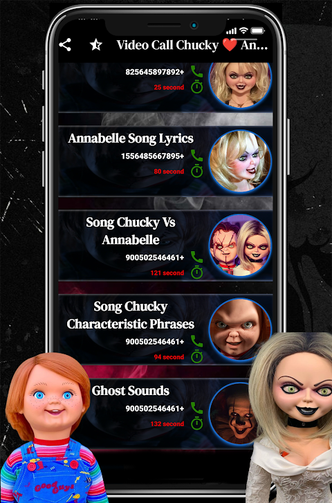 Chucky video Fake calling callのおすすめ画像3