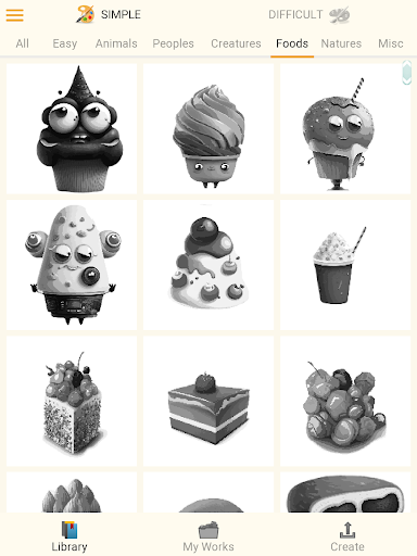 Tie Dye 2 - Color by numbers