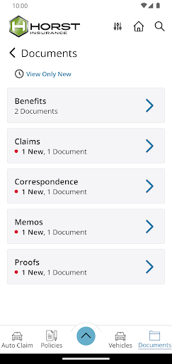 Horst Insurance Mobile Screen 3