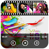 Holi Photo To Video With Music icon