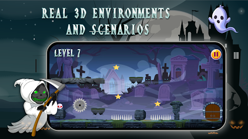 Skull adventure ghost game Screen 3