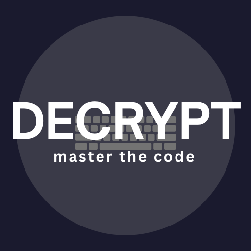 Decrypt - Master The Code Header - AppWisp.com