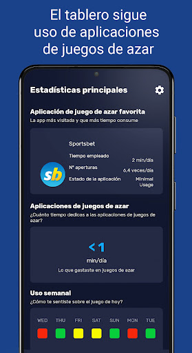Vista previa de la aplicación