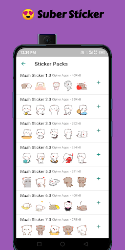 Muah Sticker for WA Screen 2