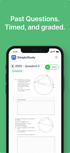 SimpleStudy: Exams & Revision Screen 2