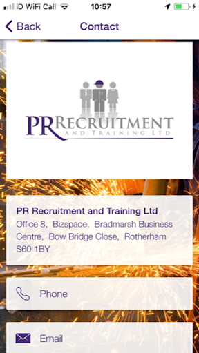 PR Recruitment and Training Screen 3