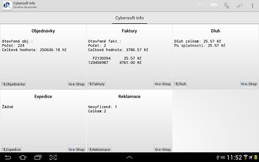 Android application Cybersoft Info screenshort