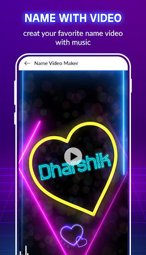 Name Art Video Maker Screen 3