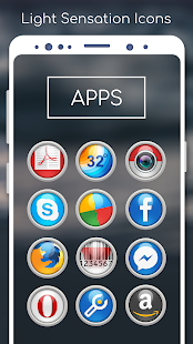 Light Sensation - Icon Pack Captura de pantalla