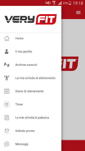 Android application MyVeryFit Gym screenshort