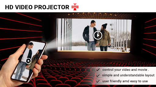 HD Video Projector Simulator - Video Projector HD screen 1