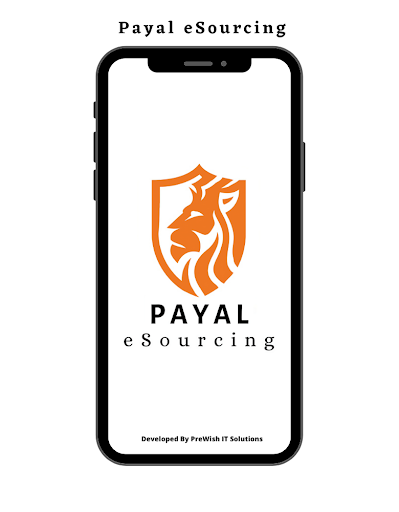 Android application Payal eSourcing screenshort