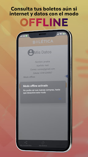 Android application Bolética screenshort