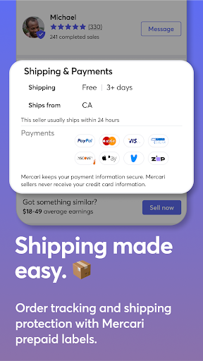 Screenshot of Mercari: Buy and Sell App
