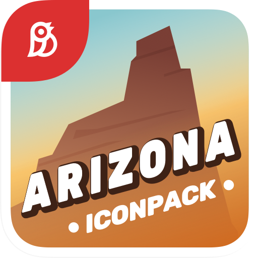 Arizona - Flat One UI Icon Pac logo
