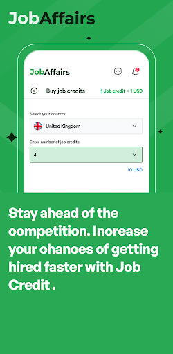 JobAffairs Screen 2