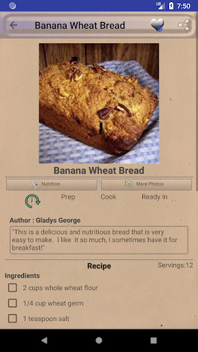 Southern Recipes Screen 3