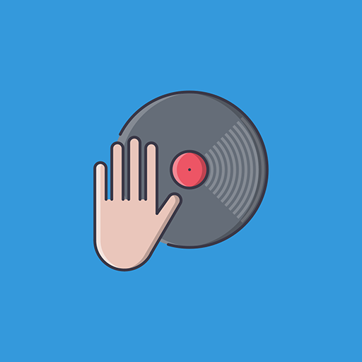 DJ Scratch Sound Effect  Icon