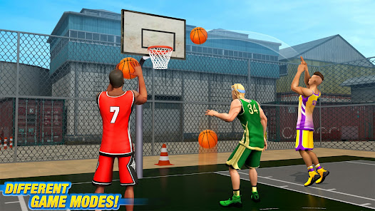 Captura de Pantalla 3 Basketball Game Dunk n Hoop android