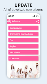 Captura 18 Lovelyz All Lyrics & Wallpaper android