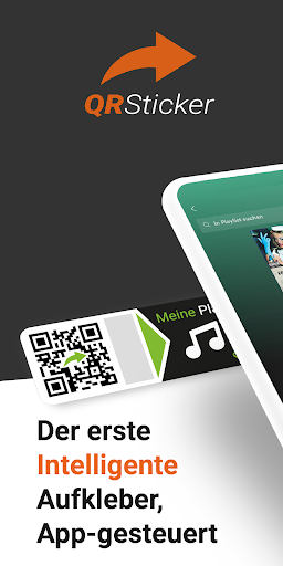 Android application QRSticker screenshort