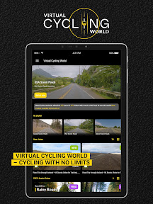 Virtual Cycling World screenshot
