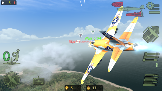 Warplanes: Online Combat Mod Apk 1.4.1 (Unlimited Gold) 4