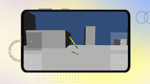 Android application swingthru screenshort