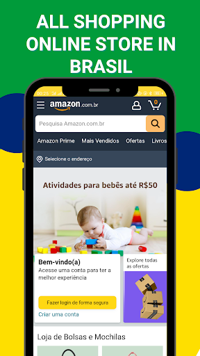 Brazil Online Shopping Apps screenshot 1
